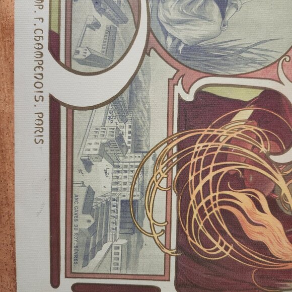 Printemps on vinyl canvas - Picture 3 of 4